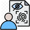 Sensitive Information Privacy Data Icon
