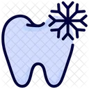 Cold Reaction Tooth Pain Icon