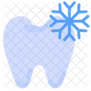 Cold Reaction Tooth Pain Icon