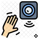 Sensor Technology Gesture Icon