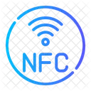 Sensor Nfc Card Near Filed Communication Symbol
