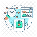 Mes Manufacturing Execution Systems Product Tracking Icon