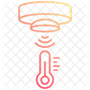 Sensor de calor  Icono