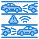 Sensor de segurança de distância  Ícone