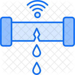 Sensor de fuga de agua  Icono