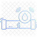 Sensor de fuga de agua  Icono