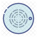 Fuego Detector Alarma Icon