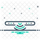 Sensor Security Machine Icon