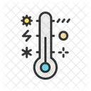 Sensor Meteorologico Monitor Medicao Ícone