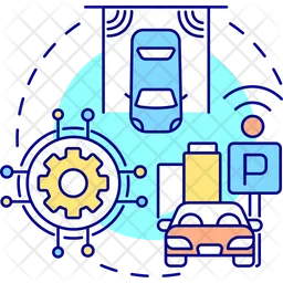 Sensores de estacionamento  Ícone