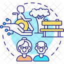 Sensors Monitoring Patient Icon