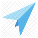 Sent Airplane Interface Icon