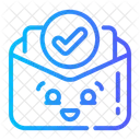 Sent Communications Envelope Icon
