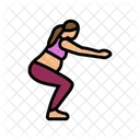 Sentadillas  Icono