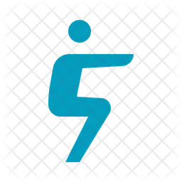 Sentadillas  Icono