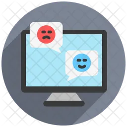 Sentiment analysis  Icon