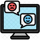 Text Emotion Opinion Icon