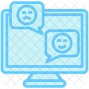 Text Emotion Opinion Icon