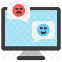 Text Emotion Opinion Icon