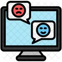Text Emotion Opinion Icon