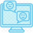 Text Emotion Opinion Icon