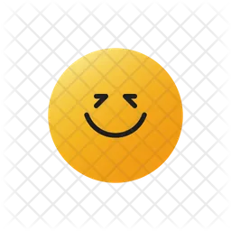 Sentindo feliz Emoji Ícone