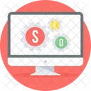 Seo Marketing Web Icon