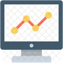 Seo Graph Line Icon