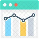 Seo Graph Line Icon
