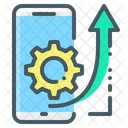 Mobile Optimization Seo Ios Gear Cogwheel Icon