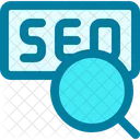 Seo Search Engine Optimization Research Icon