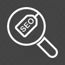 Seo Search Find Icon