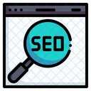 Business And Finance Ecommerce Seo Icon