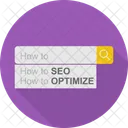 Seo Optimation Optimization Icon