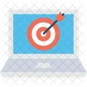 Seo Marketing Target Icon