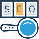 Seo Search Find Icon