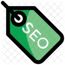 Seo Keywording Tag Icon