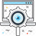 Optimization Magnifier Magnifying Icon