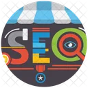 Seo Web Marketing Icon