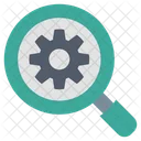 Seo Optimization Magnifier Icon