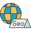 Seo Web Search Icon