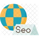 Seo Web Search Icon