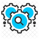 Seo Search Engine Loupe Icon