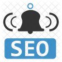 Alarma Seo Seo Iconos Seo Icono