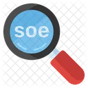 Analise De SEO Investigacao De SEO Detetive De SEO Ícone