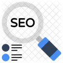 SEO Otimizacao De Mecanismos De Busca Analise De SEO Ícone