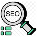 SEO Otimizacao De Mecanismos De Busca Analise De SEO Ícone