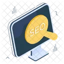 SEO Optimizacion De Motores De Busqueda Analisis SEO Icono