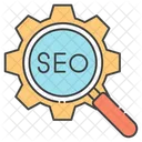 Seo Analysis Seo Maintenance Seo Configuration Icon