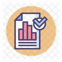 SEO Bericht SEO Analyse Diagrammbericht Symbol